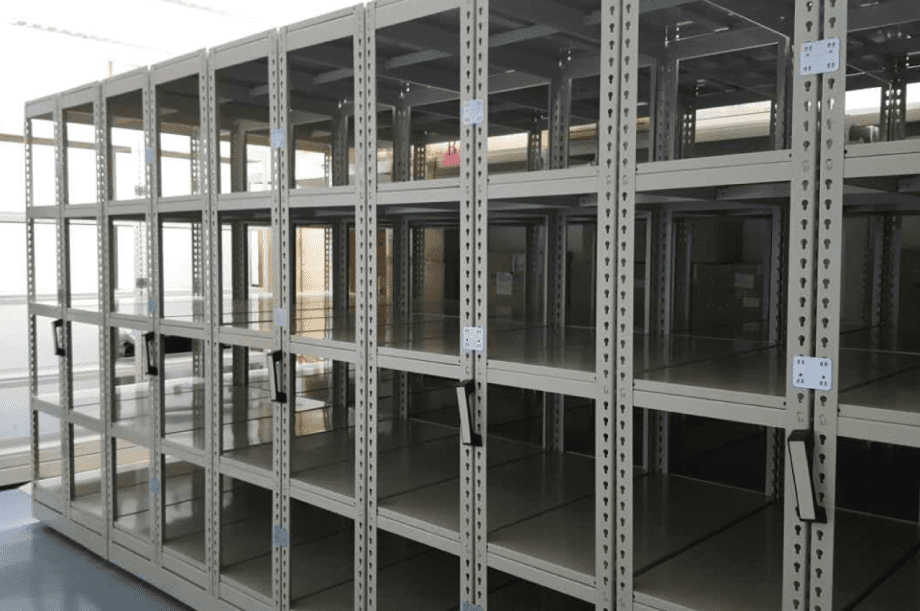 Pushing Mobile Racks Boltless Rack Handpush Mobile – KCL